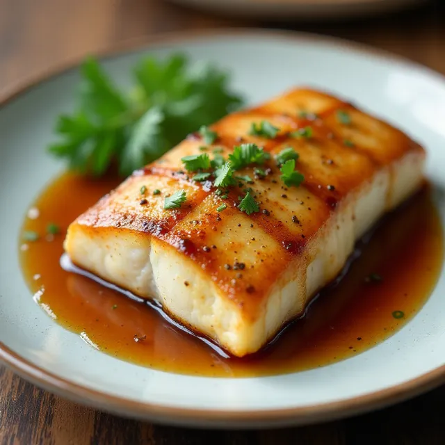 Ginger Glazed Mahi Mahi