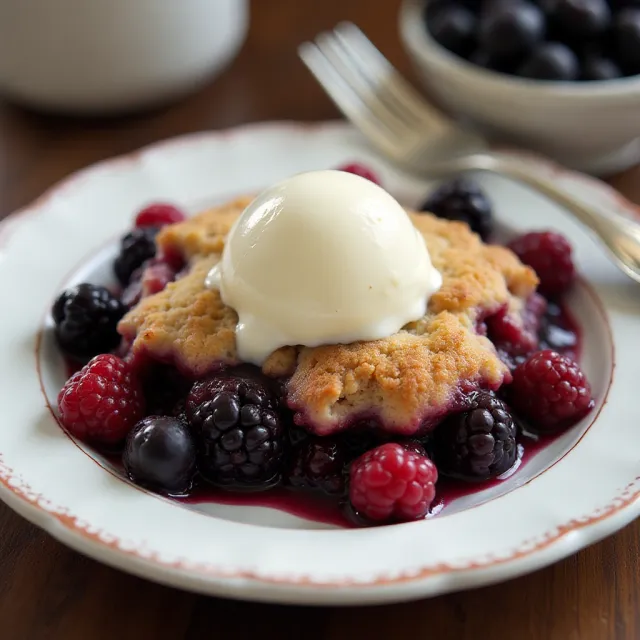 BJ's Easy Blackberry Cobbler