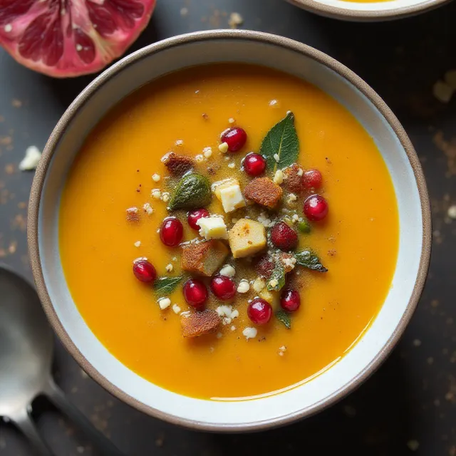 Smokey Butternut Squash Soup
