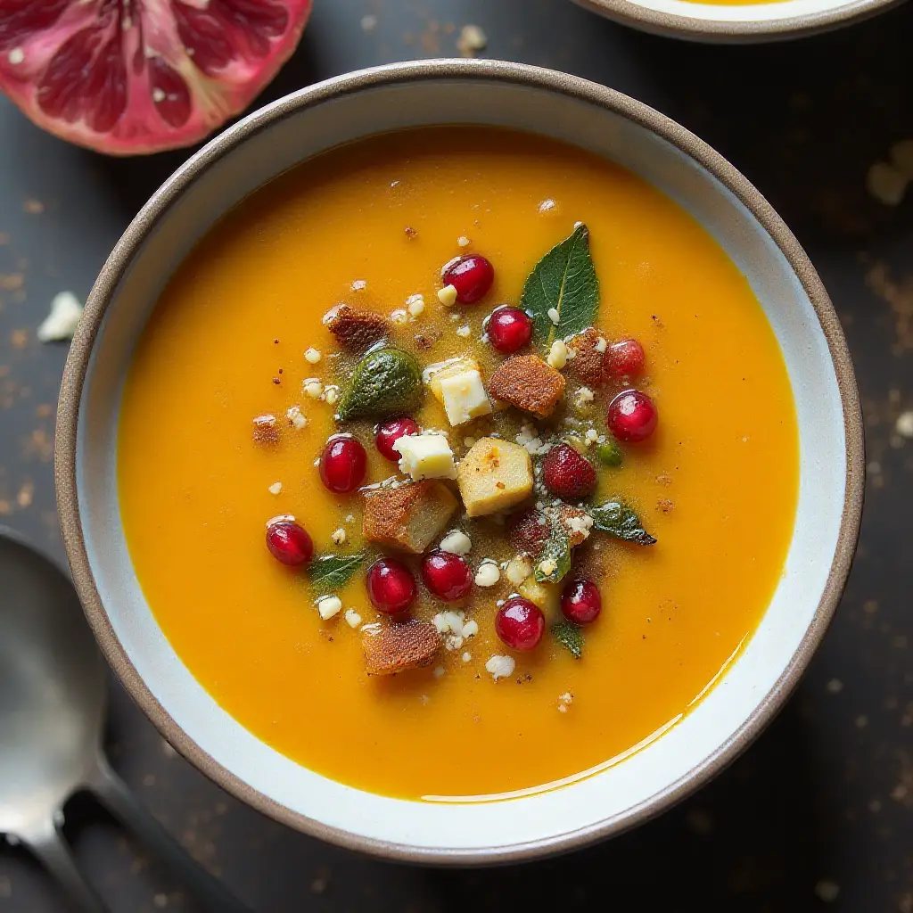 Smokey Butternut Squash Soup