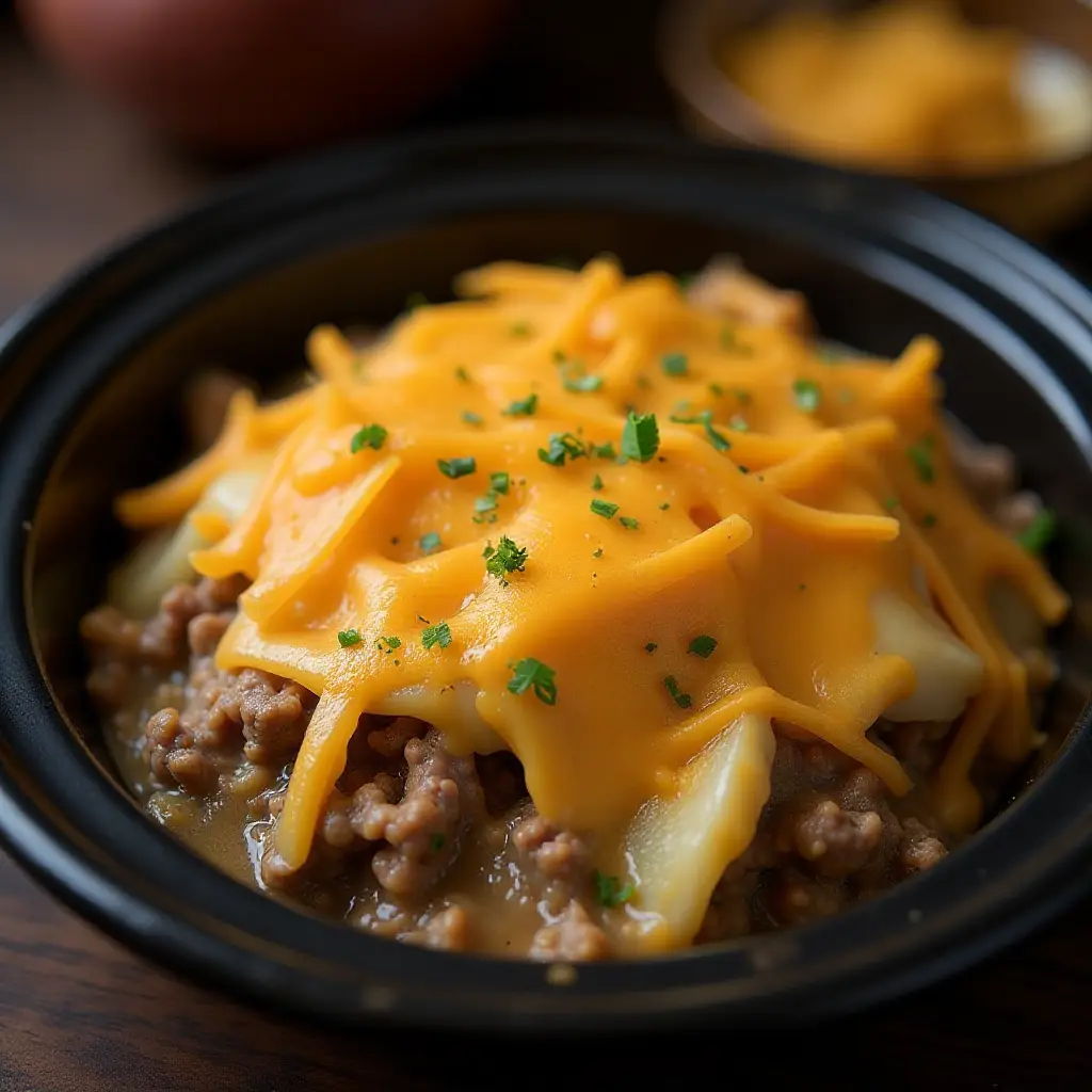 Slow Cooker Cowboy Casserole