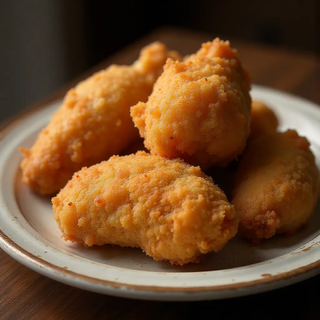 Triple-Dipped Fried Chicken