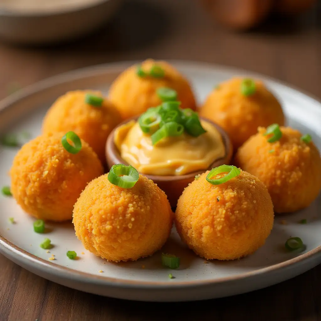 Buffalo Chicken Dipping Balls