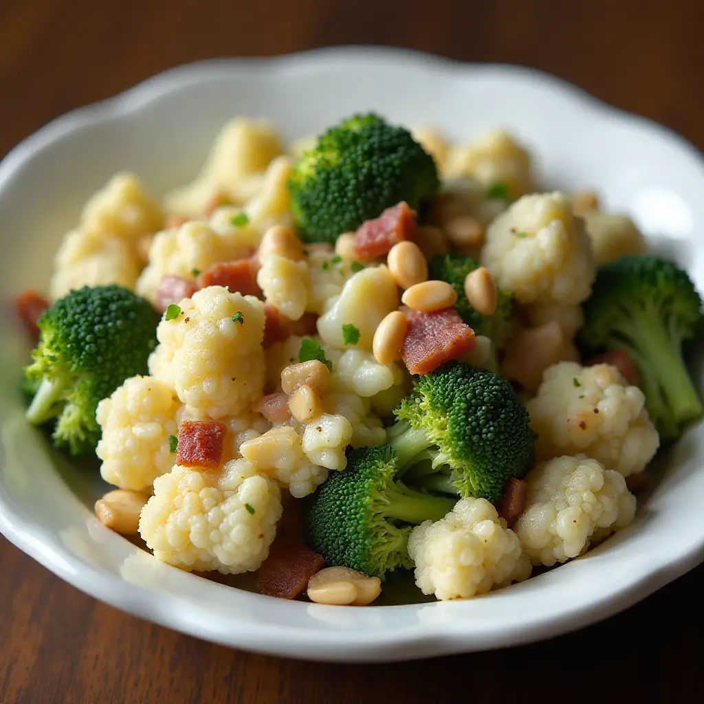 Barb's Broccoli-Cauliflower Salad