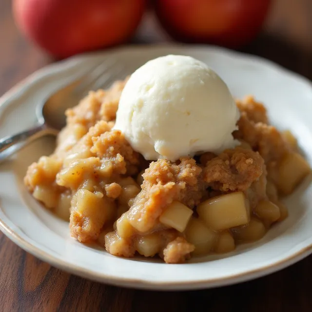 Crispiest Apple Crisp