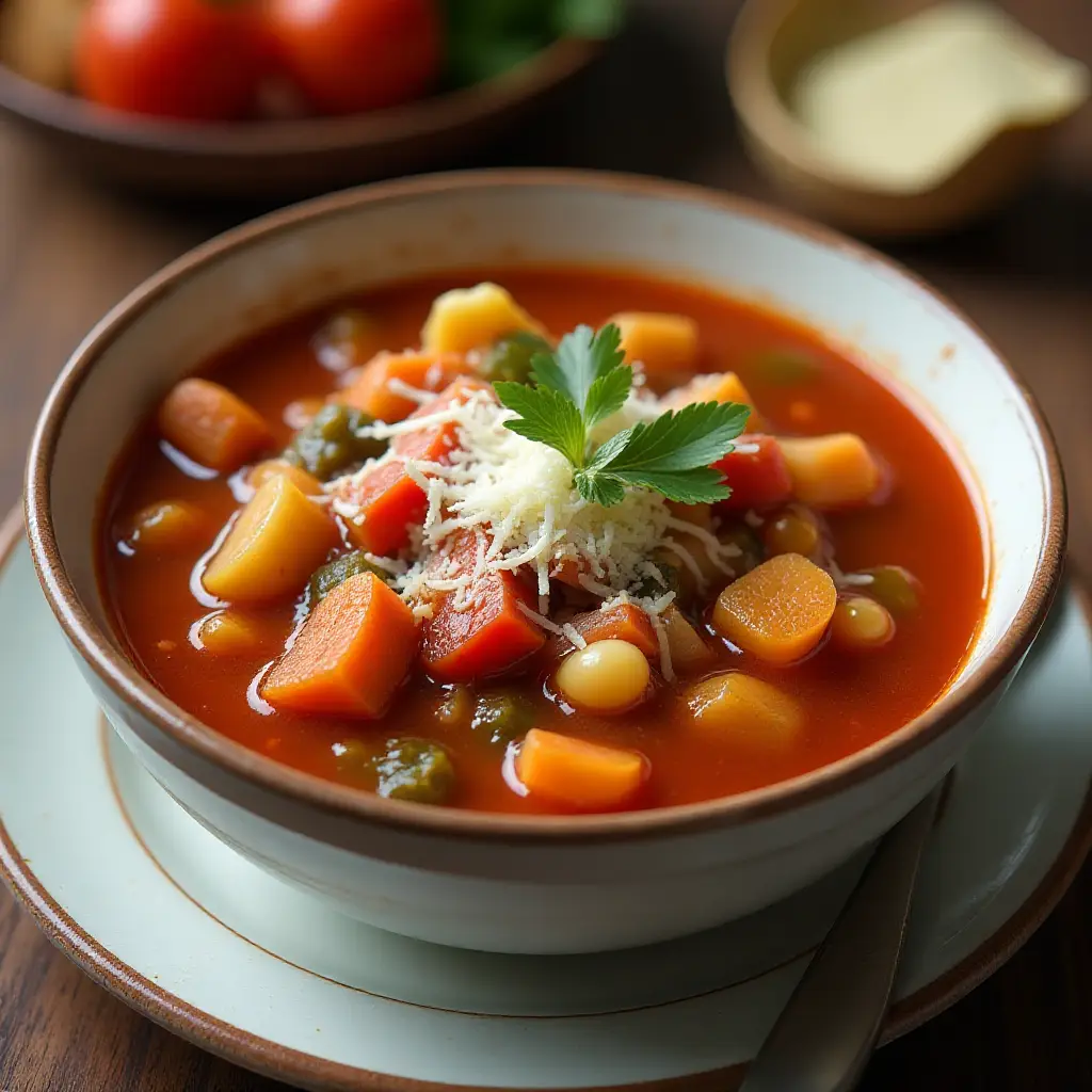 Hearty Minestrone Soup