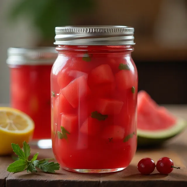 Watermelon Pickles