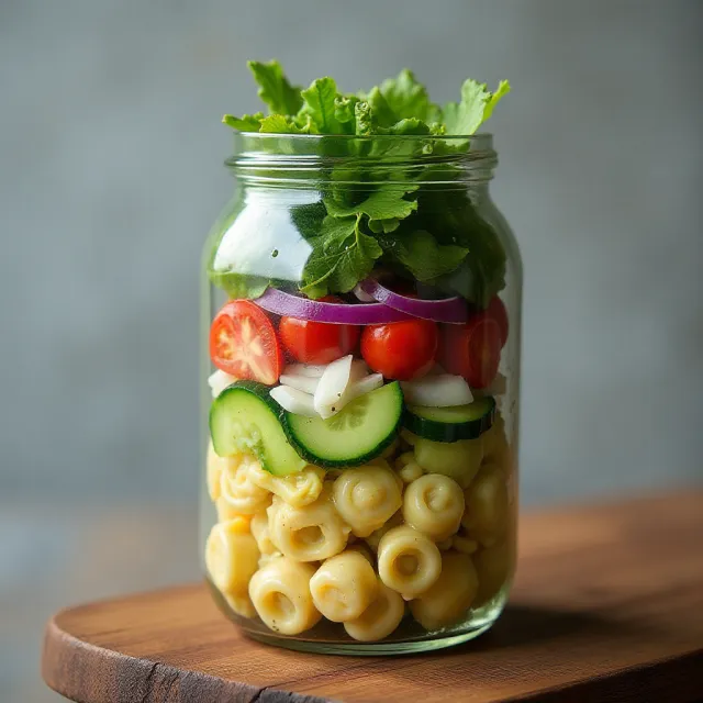 Pasta Salad in a Jar