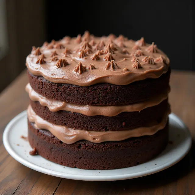 Fourteen Layer Chocolate Cake