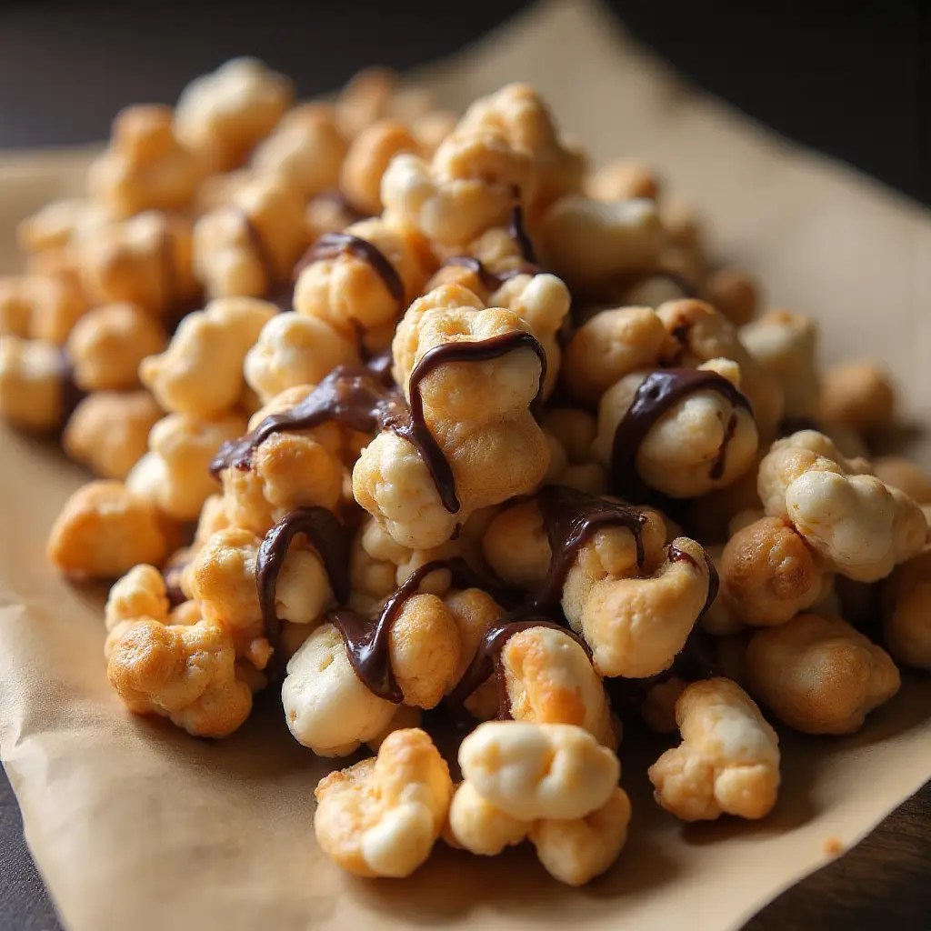 Chocolate-Covered Caramel Corn