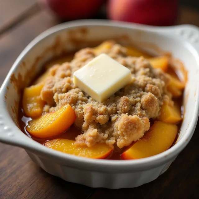 Best-Ever Peach Crumble