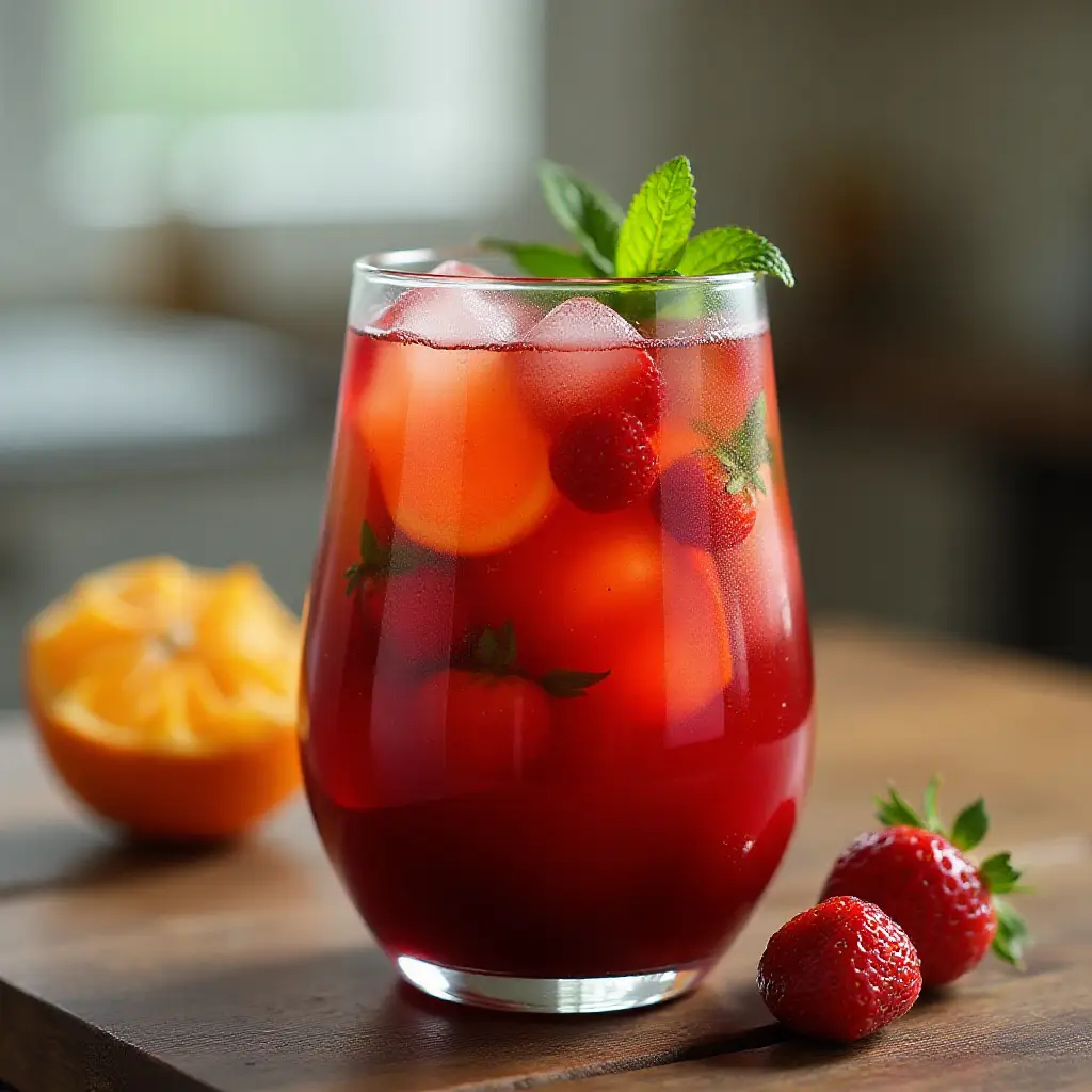 Red Wine and Orange Sangria