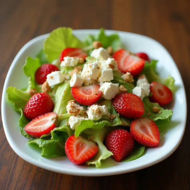 Strawberry and Feta Salad