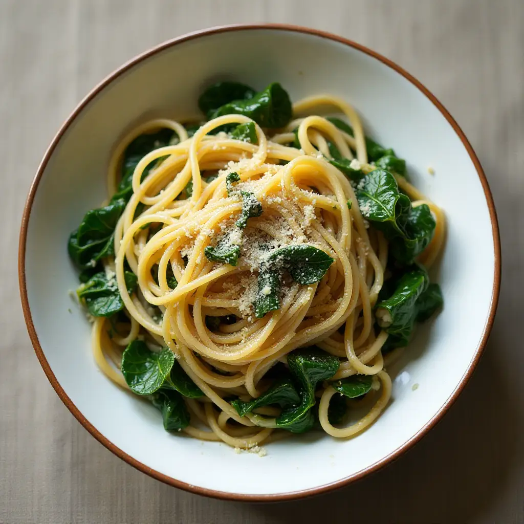 Pasta with Swiss Chard