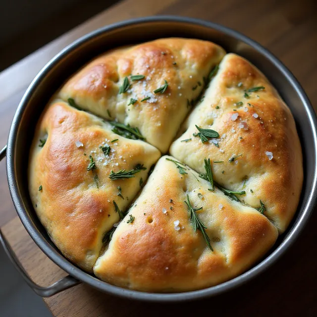 No-Knead Focaccia