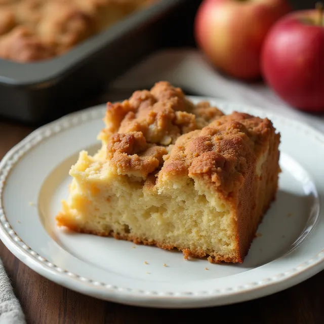 Apple Crumble Coffee Cake
