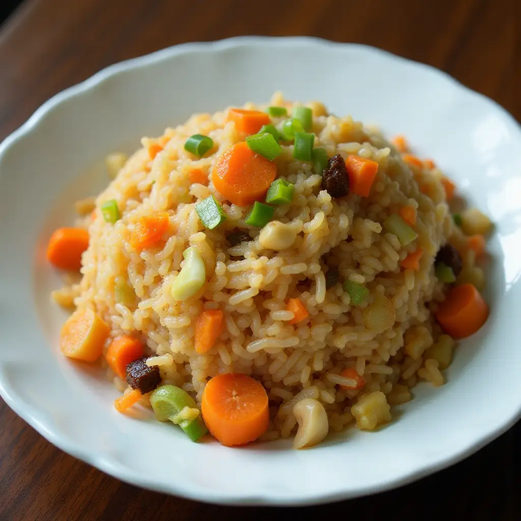 Fried Rice with Lychees (Koa Pad Lin Gee)