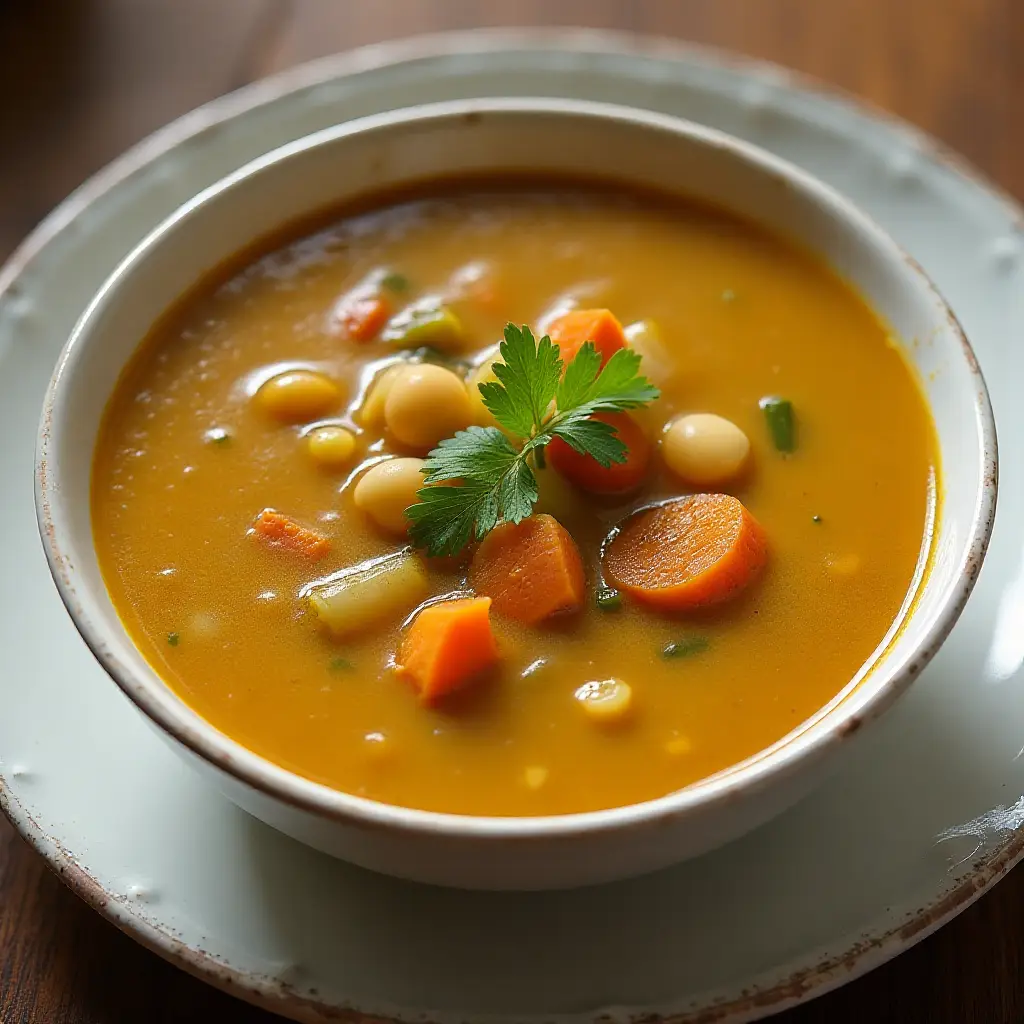 Curry Split Pea Soup