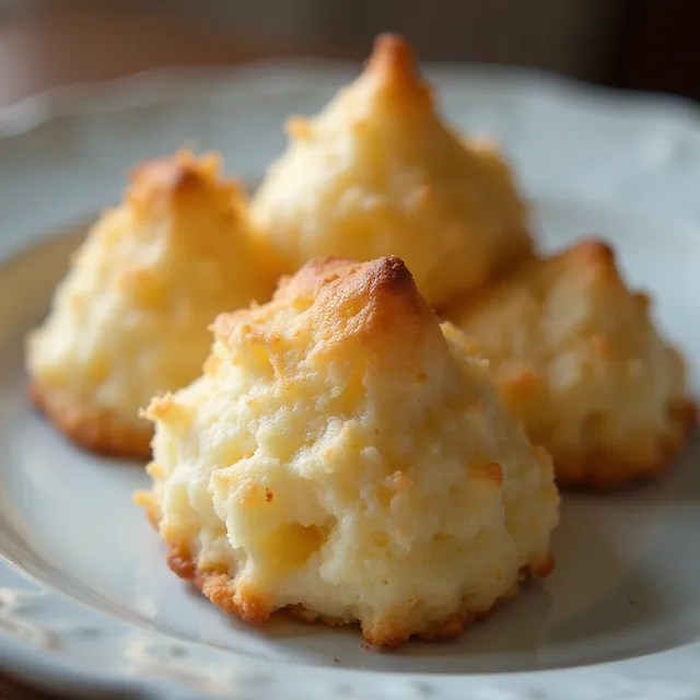 Grandma's Corn Flake Coconut Macaroons