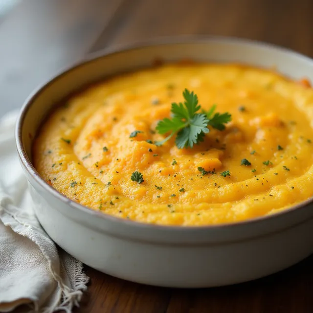 Easy Oven-Baked Real Polenta (Not Instant)