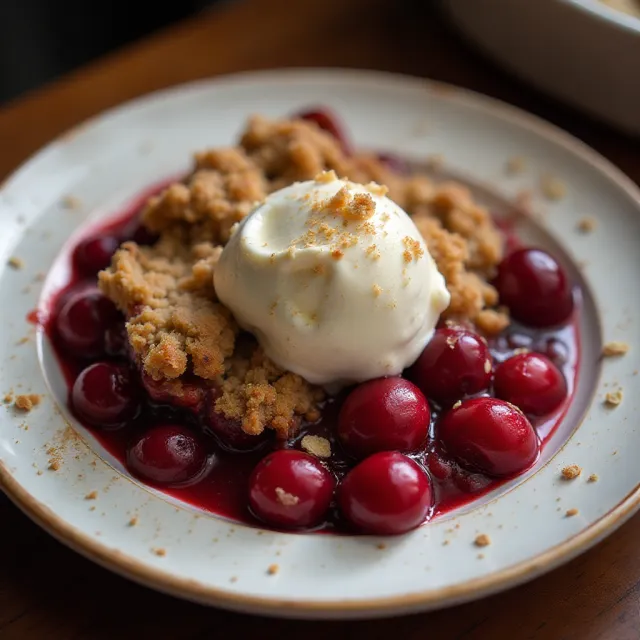 Cherry Crisp