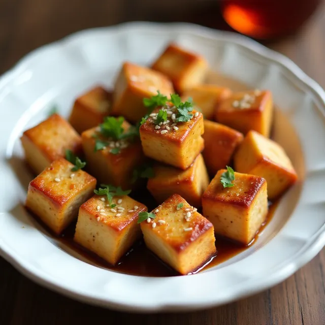 Baked Tofu Bites