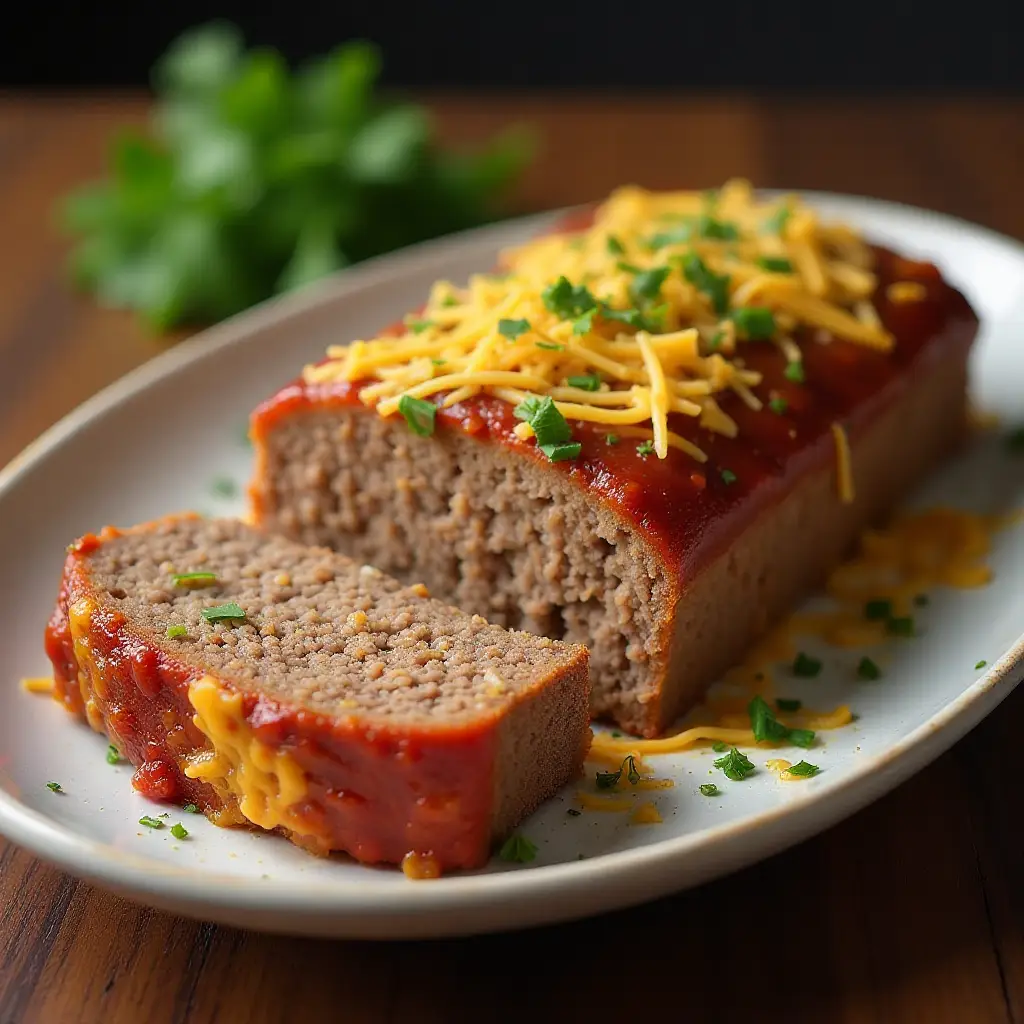 Easy Salsa Meatloaf