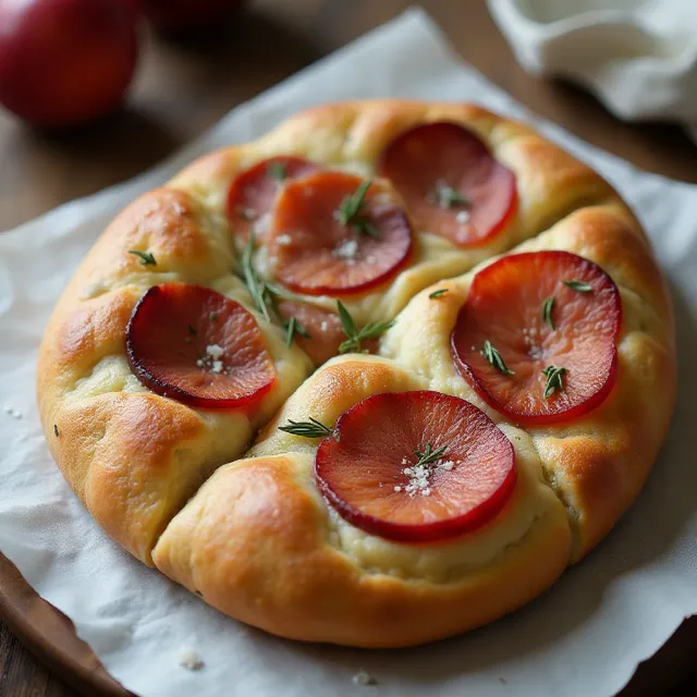 Prosciutto Plum Focaccia
