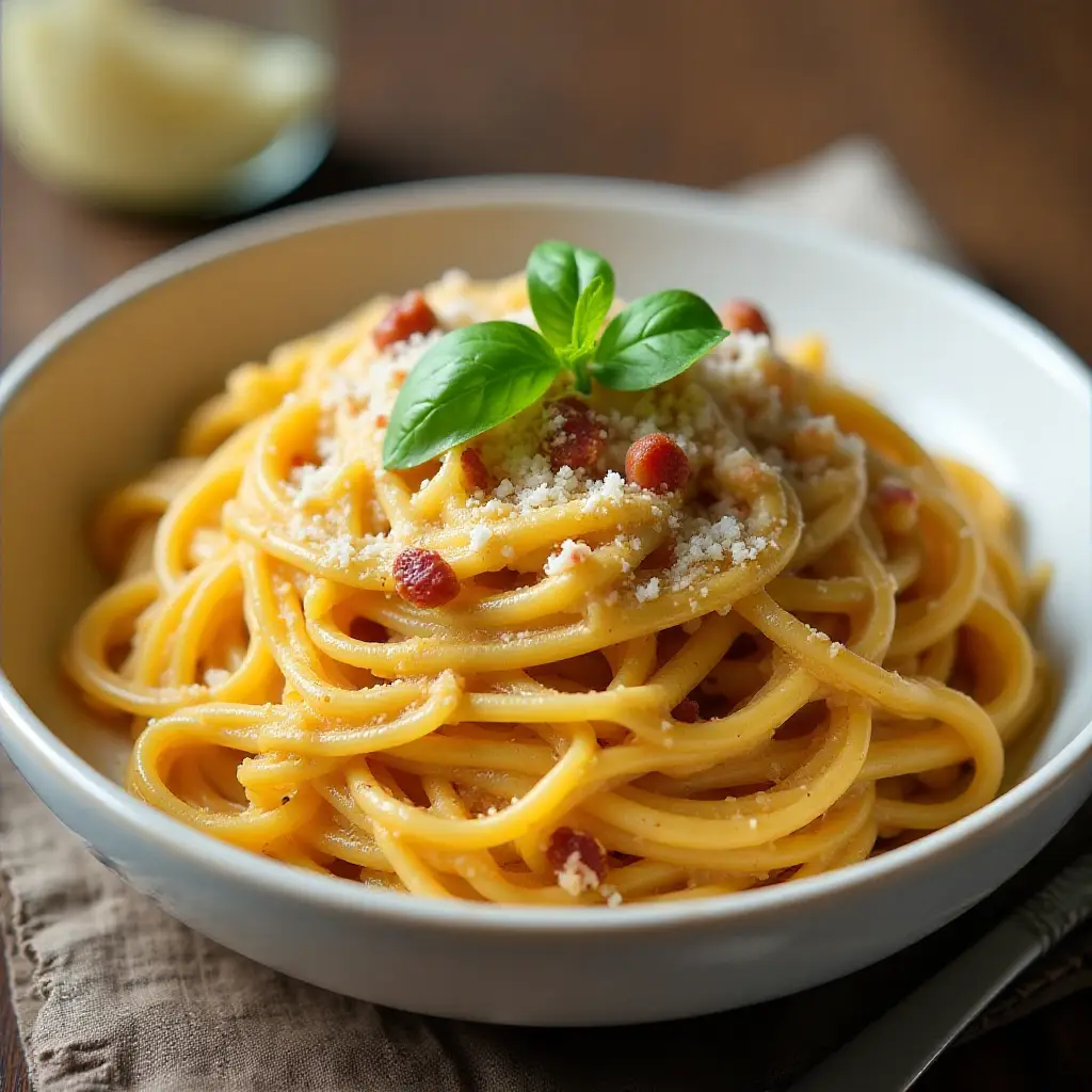 Easy Ranch Spaghetti Carbonara