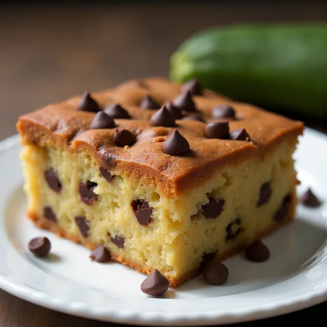 Zucchini Chocolate Chip Cake