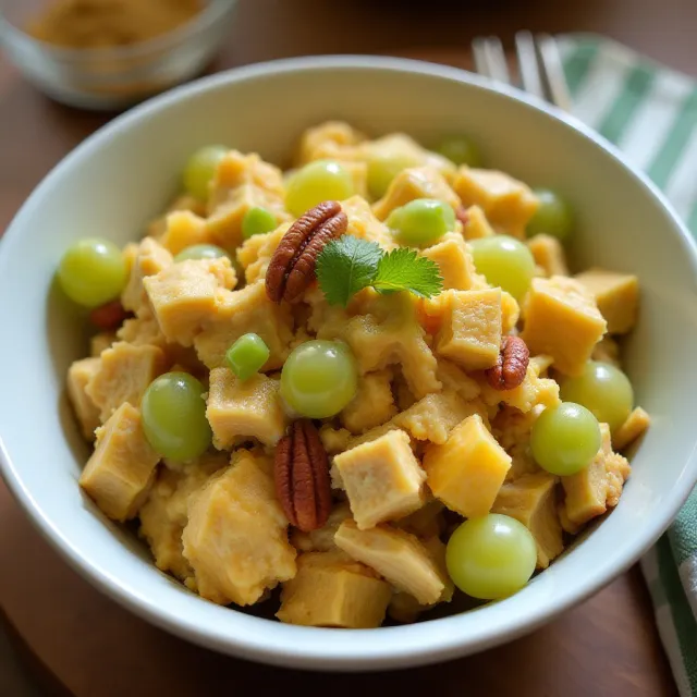 Fruited Curry Chicken Salad