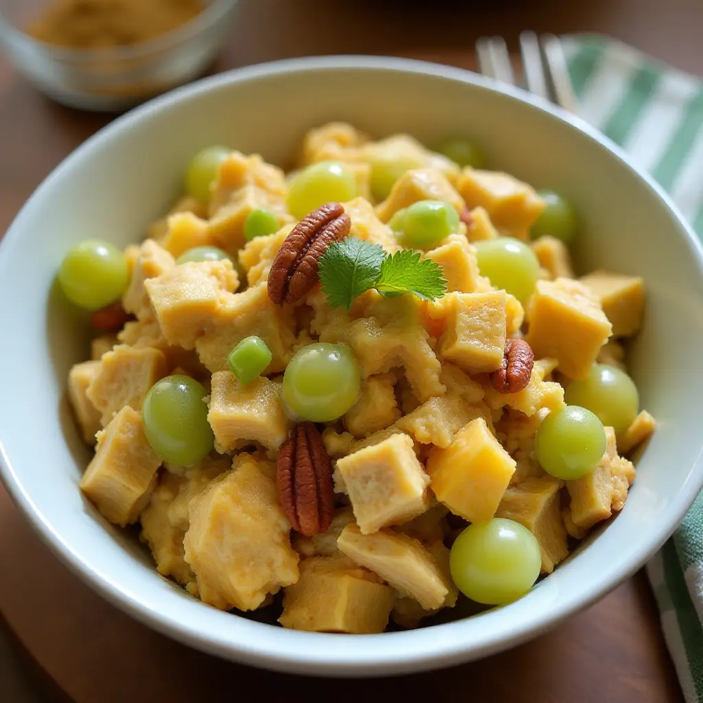 Fruited Curry Chicken Salad