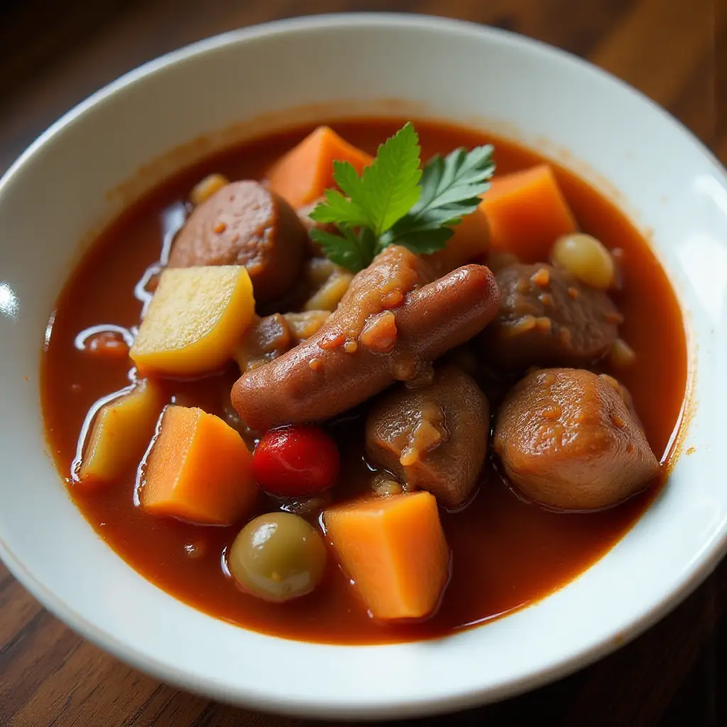 Caldereta (Filipino Beef Stew)