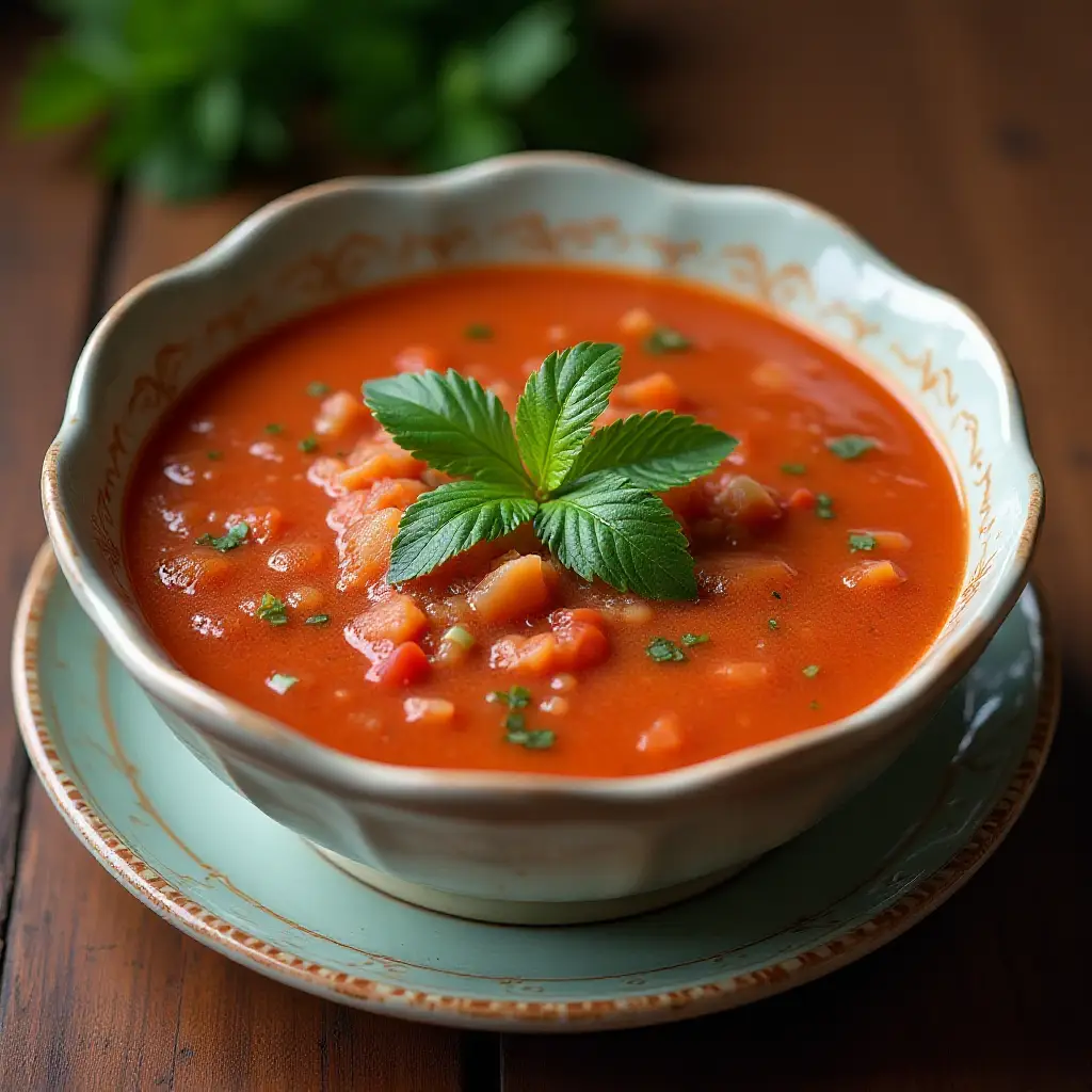 Gazpacho a la Mrs. Landesman