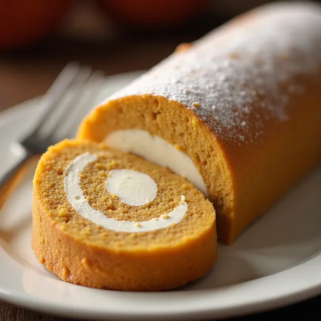 Cream Cheese Pumpkin Roll