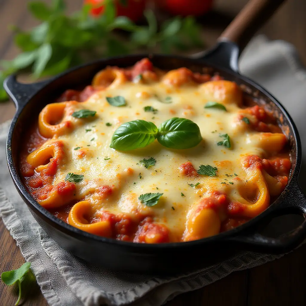 Tortellini Lasagna Skillet