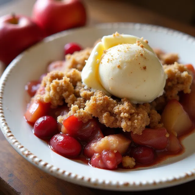 Apple-Cranberry Crisp