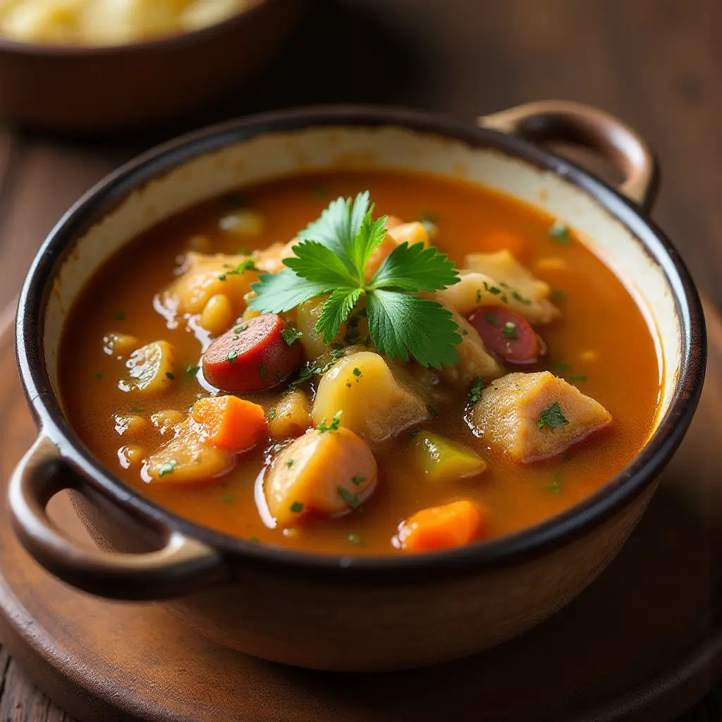 Cajun Chicken and Sausage Gumbo
