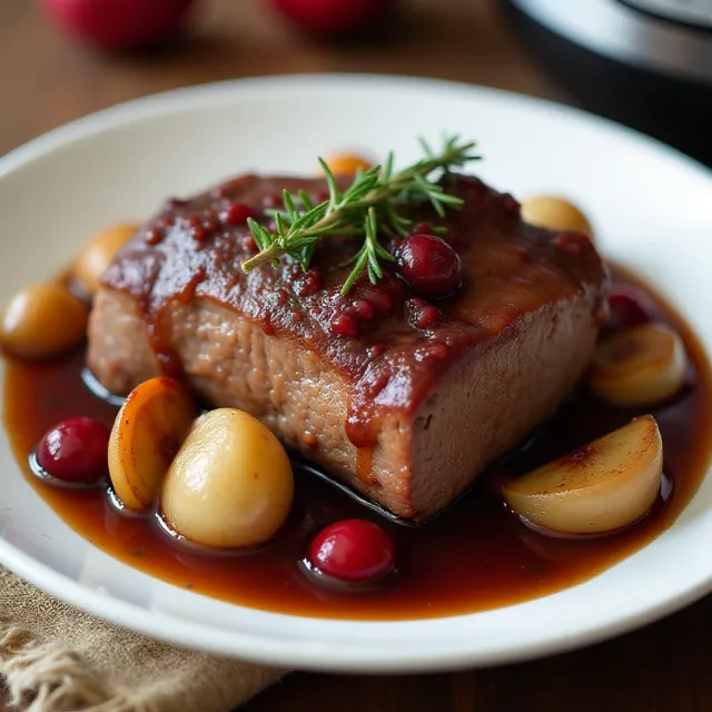 Instant Pot® Cranberry-Thyme Pot Roast
