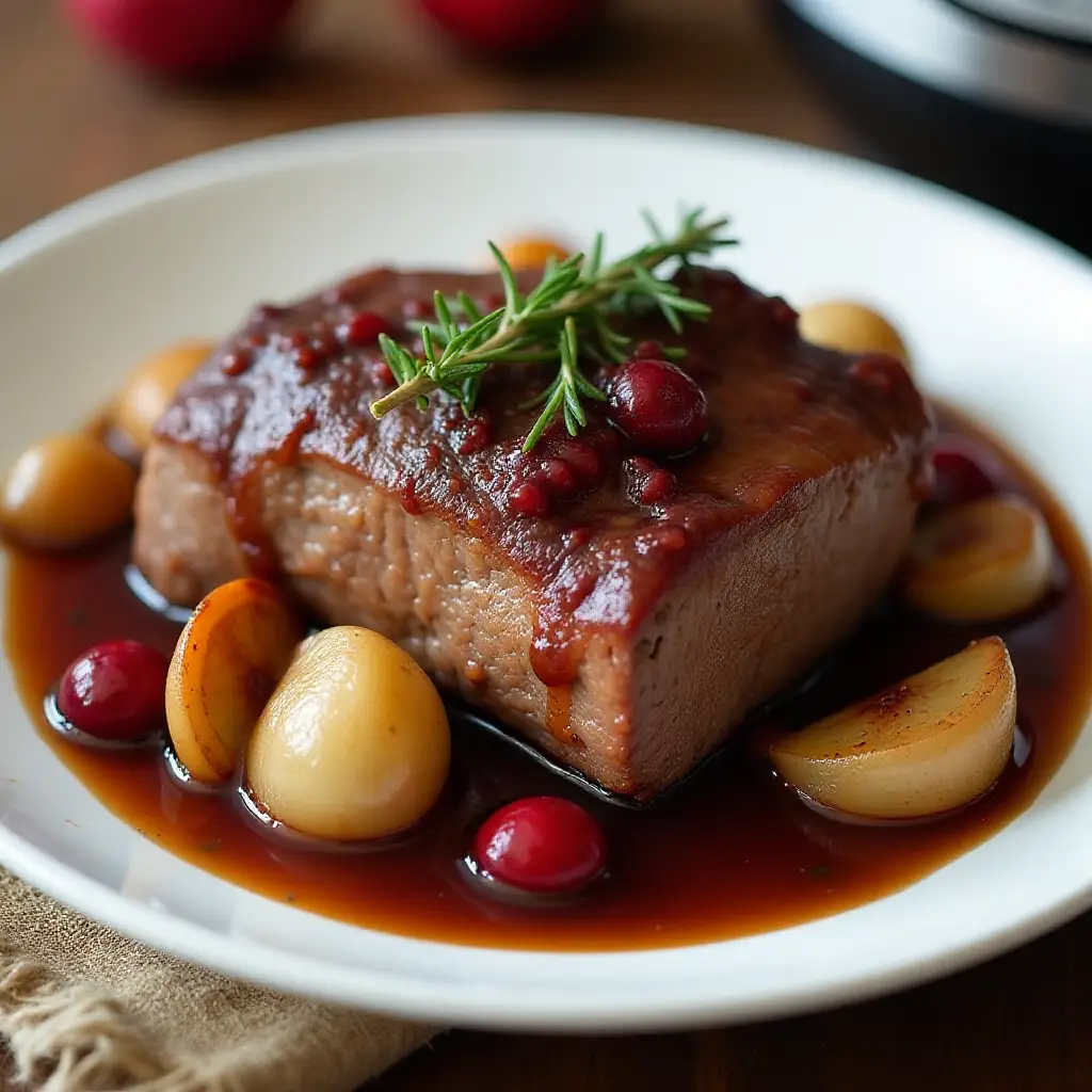 Instant Pot® Cranberry-Thyme Pot Roast