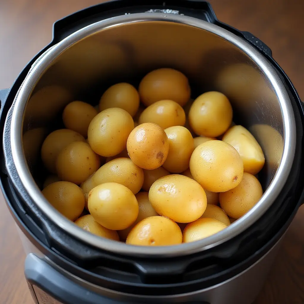 Easy Pressure Cooker Potatoes