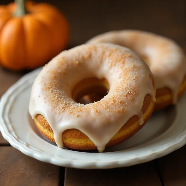 Pumpkin Donuts