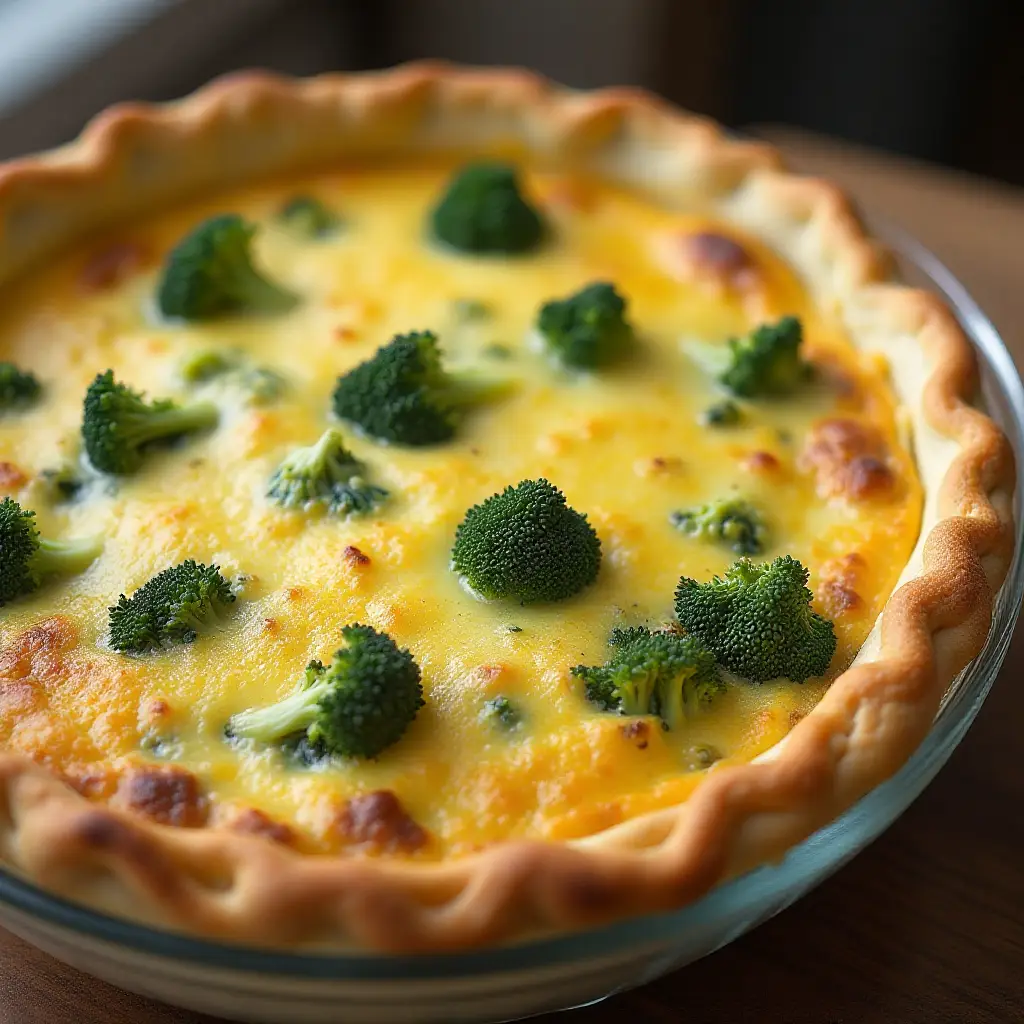 Easy Broccoli Quiche