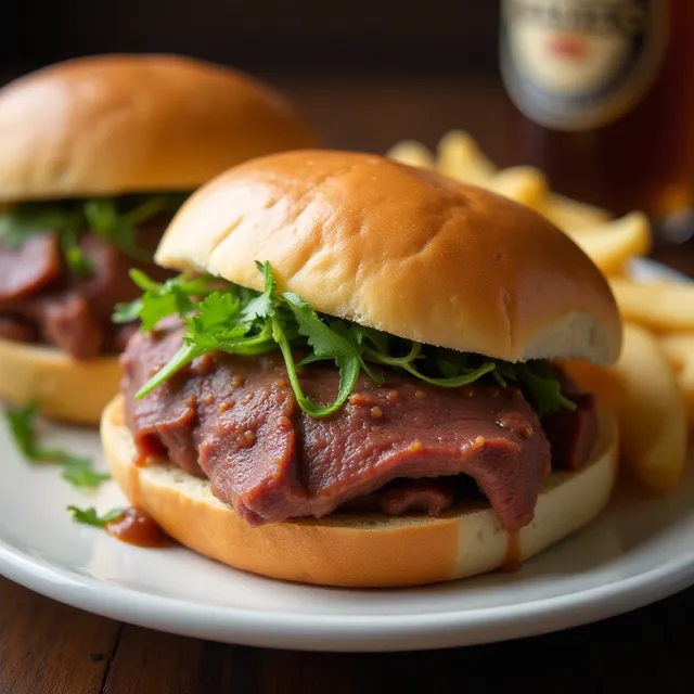 Easy Slow Cooker French Dip