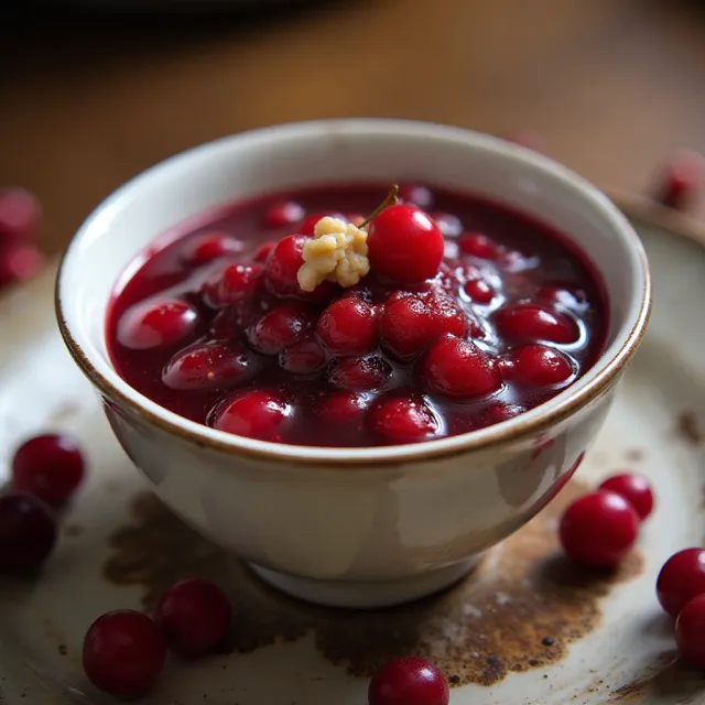 Nutty Cranberry Sauce
