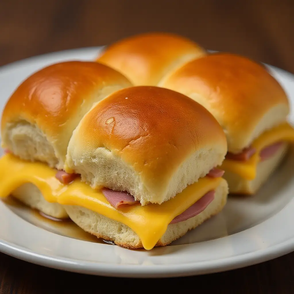 Honey Mustard Ham and Cheese Sliders