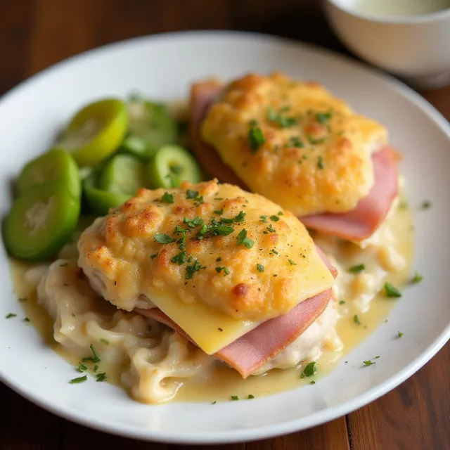 Different Chicken Cordon Bleu