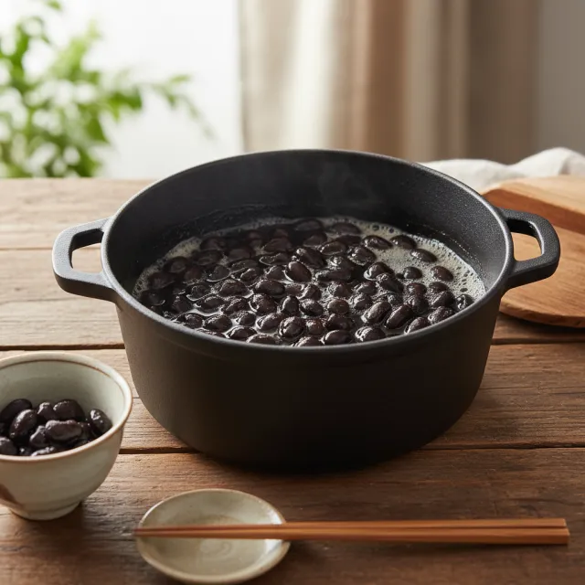 黒豆の煮方
