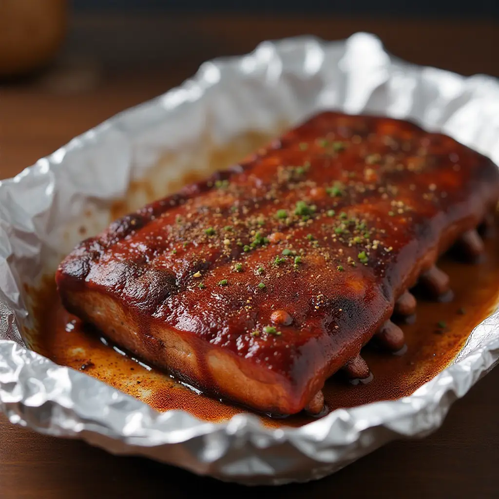 Grilled BBQ Short Ribs with Dry Rub
