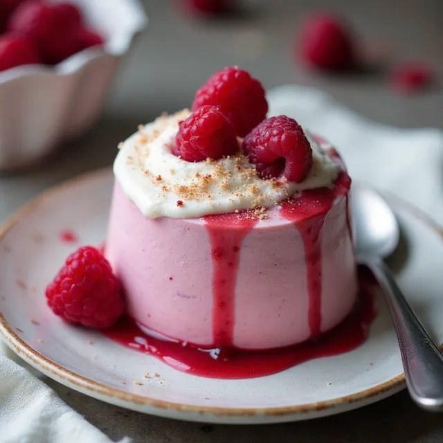 Wild Raspberry Mousse
